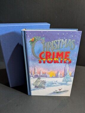 Folio Book Of Christmas Crime Stories HC Book Folio Society 2004